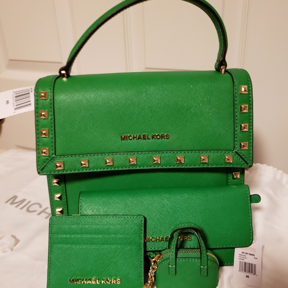 Michael Kors Purse and Wallet Set